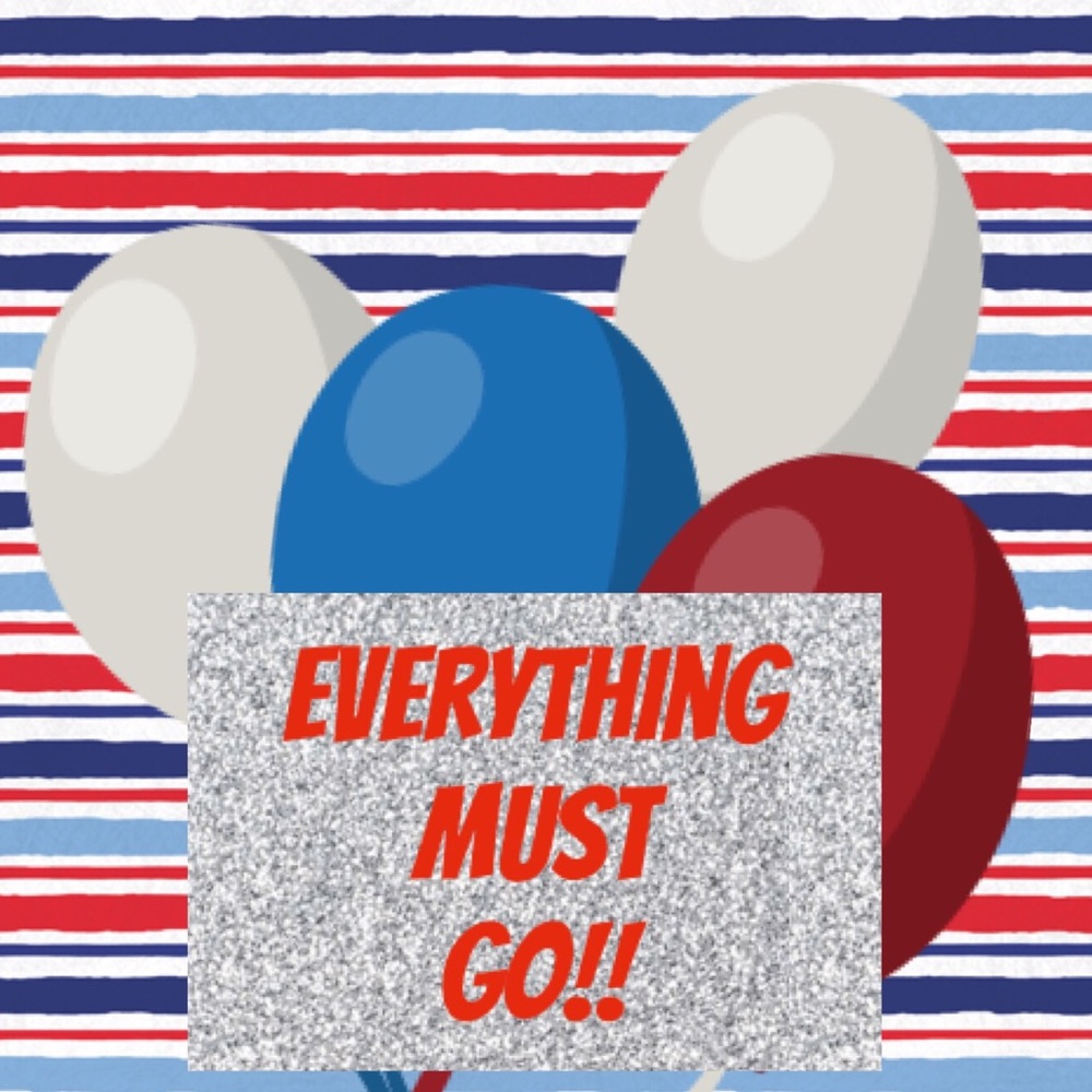 Sale!!! Clearance!!!